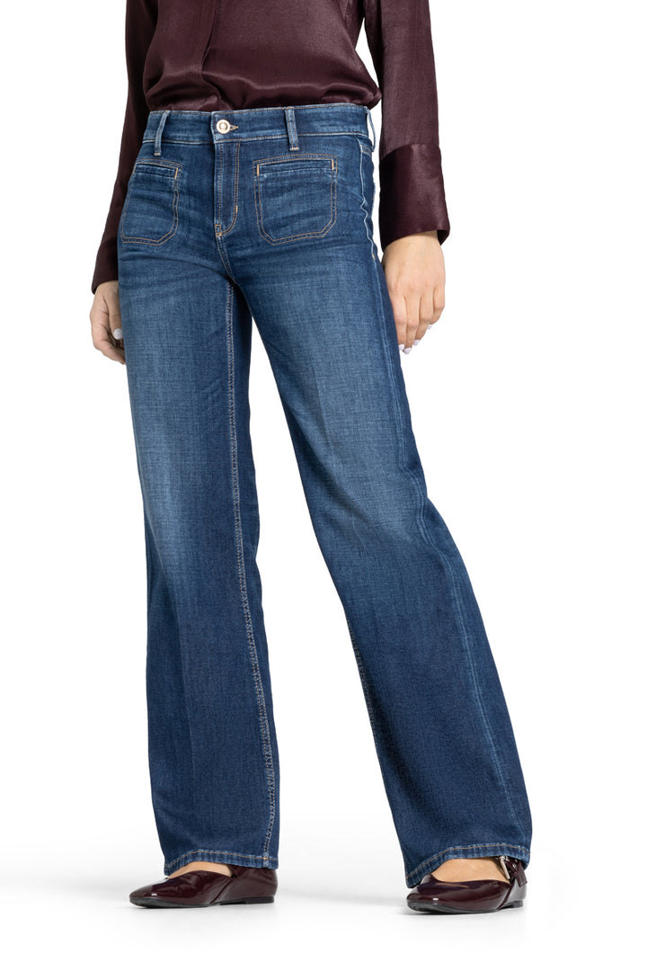 Jeans-Cambio-Tess-lefthand-stoned-Mittelblau-blau-Hose
