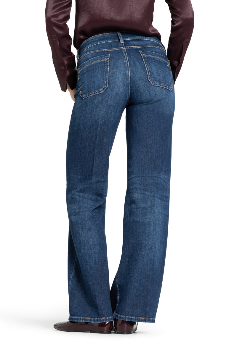 Jeans-Cambio-Tess-lefthand-stoned-Mittelblau-blau-Hose
