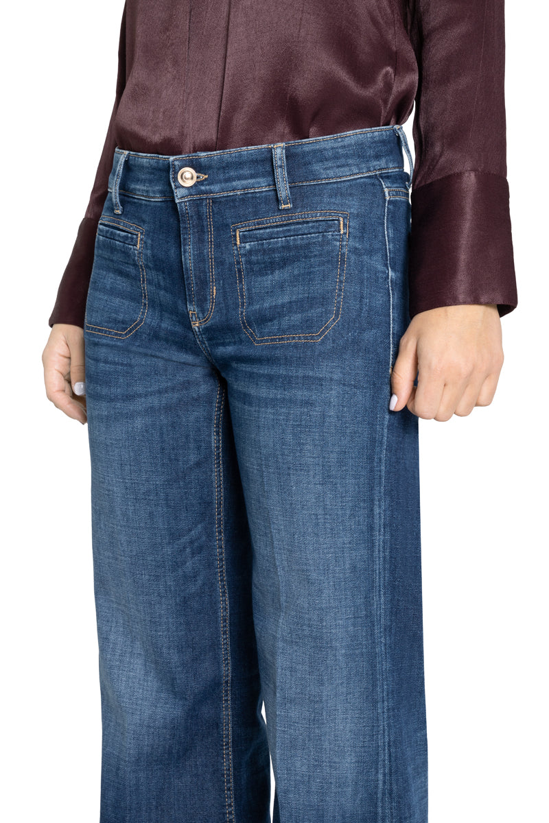 Jeans-Cambio-Tess-lefthand-stoned-Mittelblau-blau-Hose
