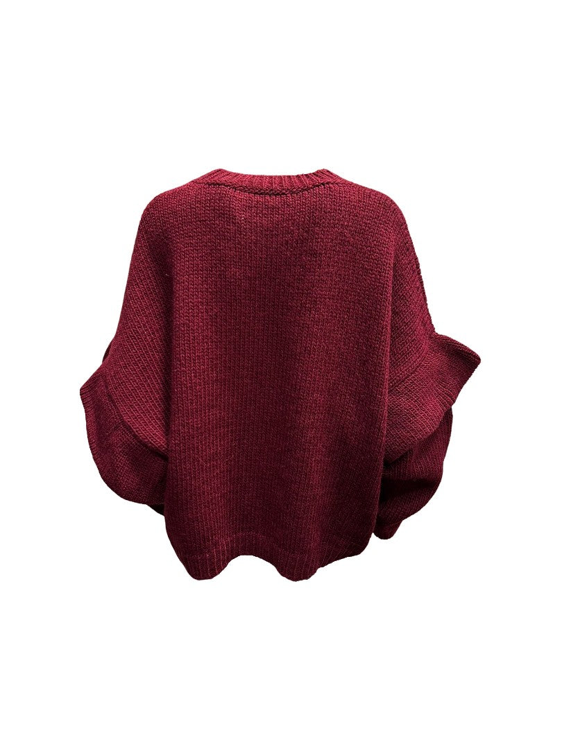 Pullover-Essentiel-Antwerp-IJune-Bordeaux-margot-mauve-strick