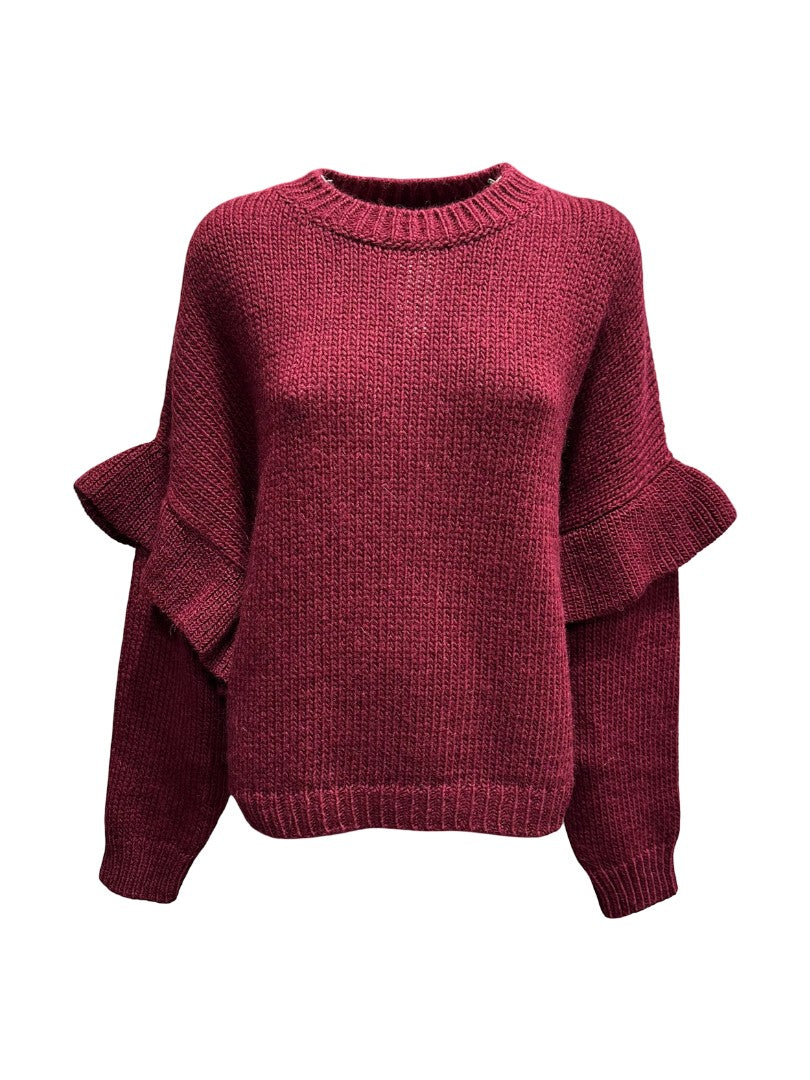 Pullover-Essentiel-Antwerp-IJune-Bordeaux-margot-mauve-strick