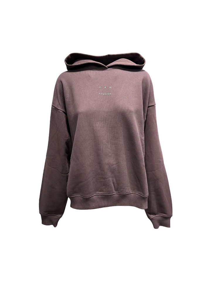 Hoodie-Copenhagen-Oversized-Burgunder