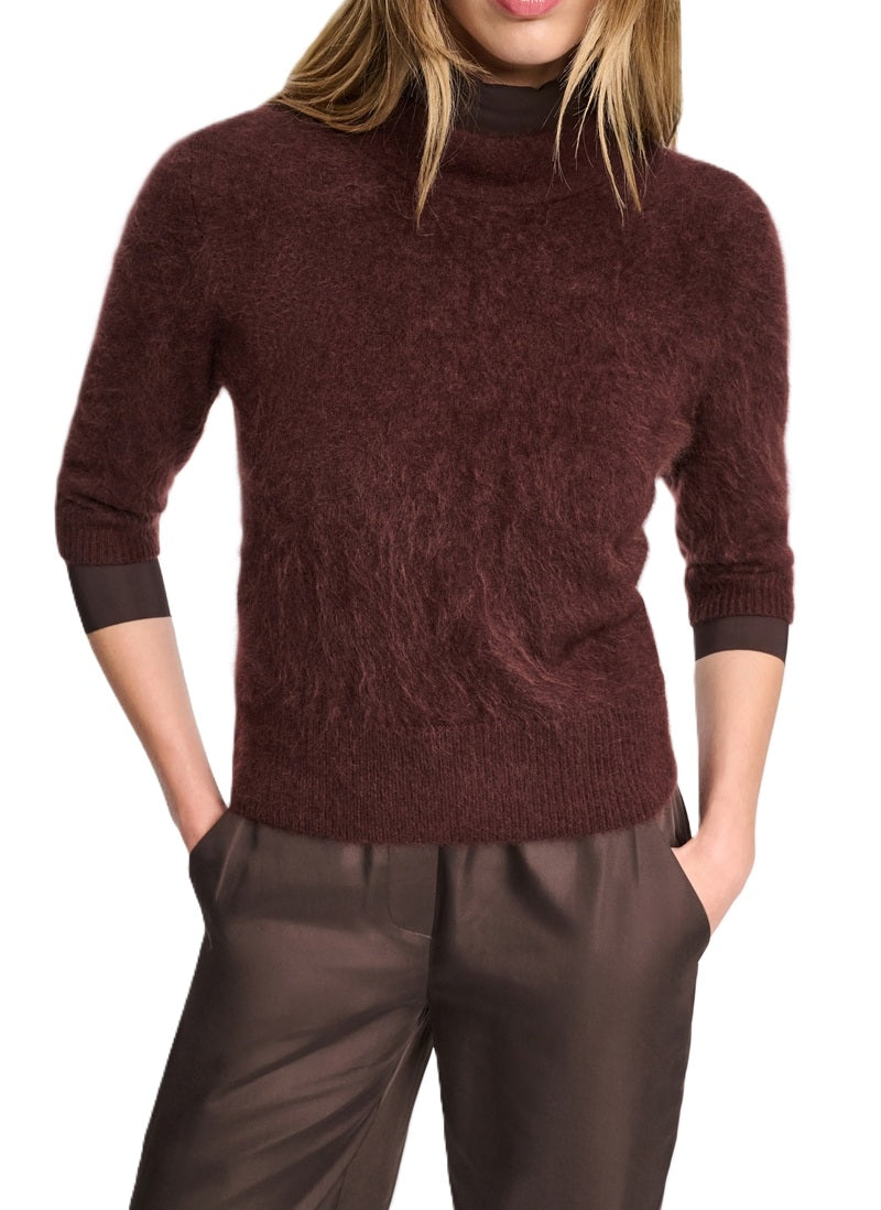 Pullover-Dorothee-Schumacher-Fluffy-Statement-dark-chocolate-braun