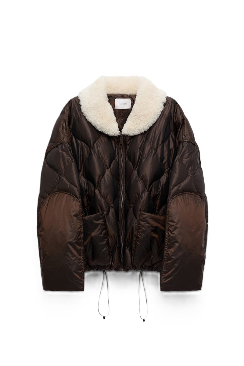 Jacke-Dorothee-Schumacher-Cozy-Coolness-Chocolate-braun-Teddyfell