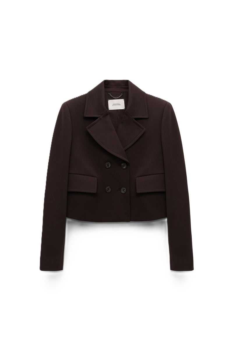 Jacke-Dorothee-Schumacher-Emotional-Essence-dark-chocolate-blazer-braun-cropped