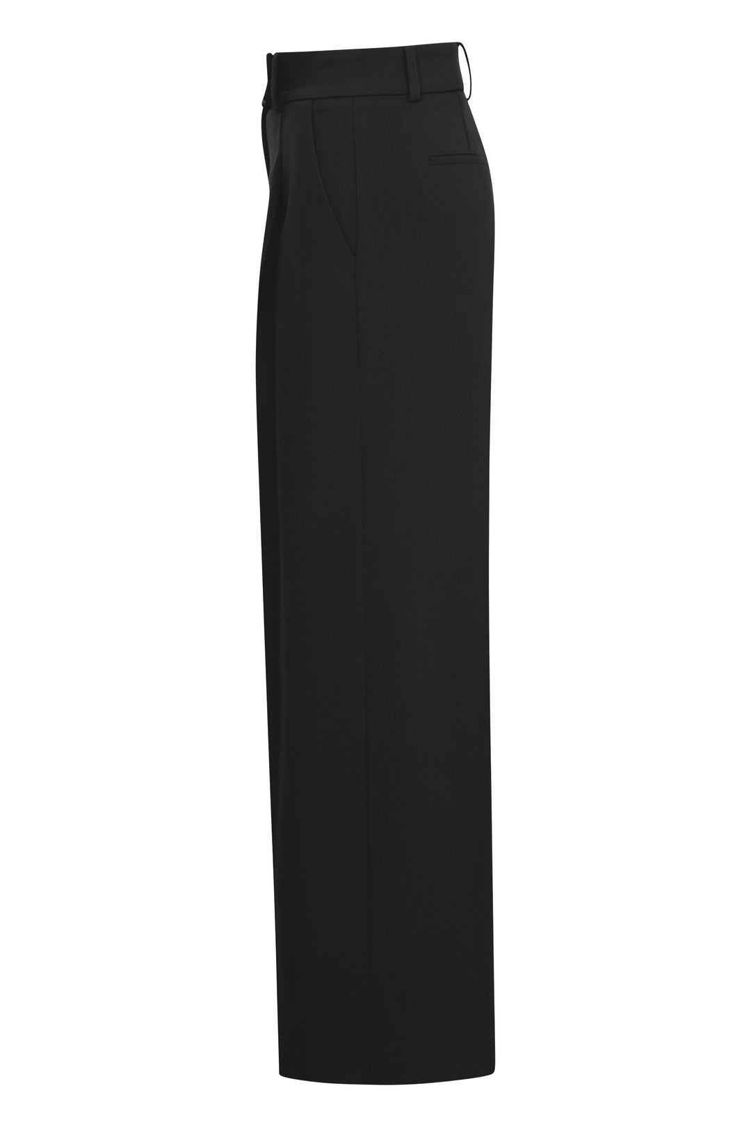 Hose-Seductive-Chrissy-Optical-Fine-Wool-Anzughose-Schwarz