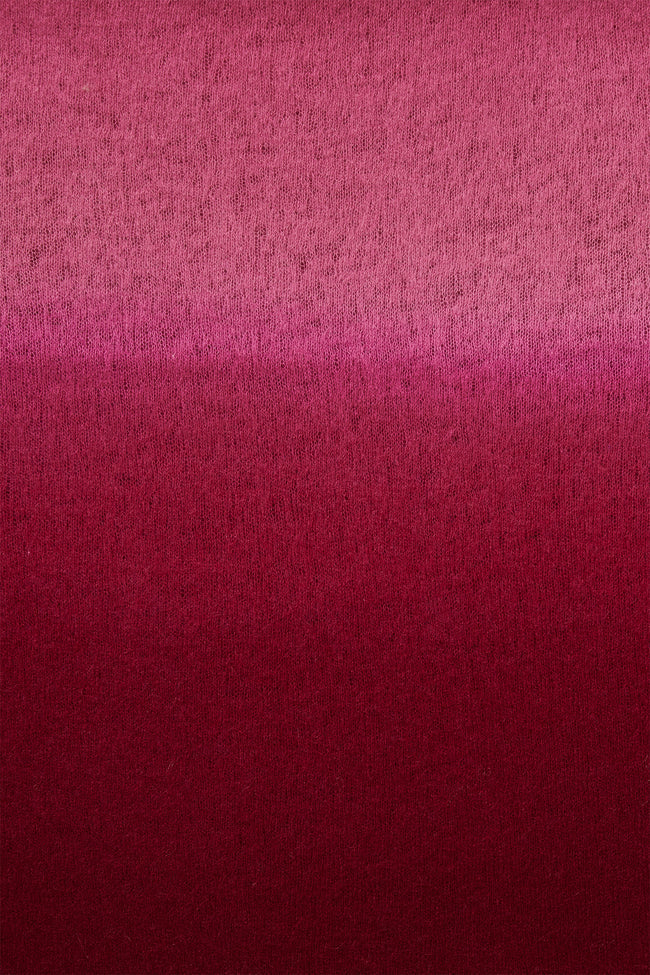 Schal-Purschoen-Kaschmir-beere-Ombre-Rosa-Fransen