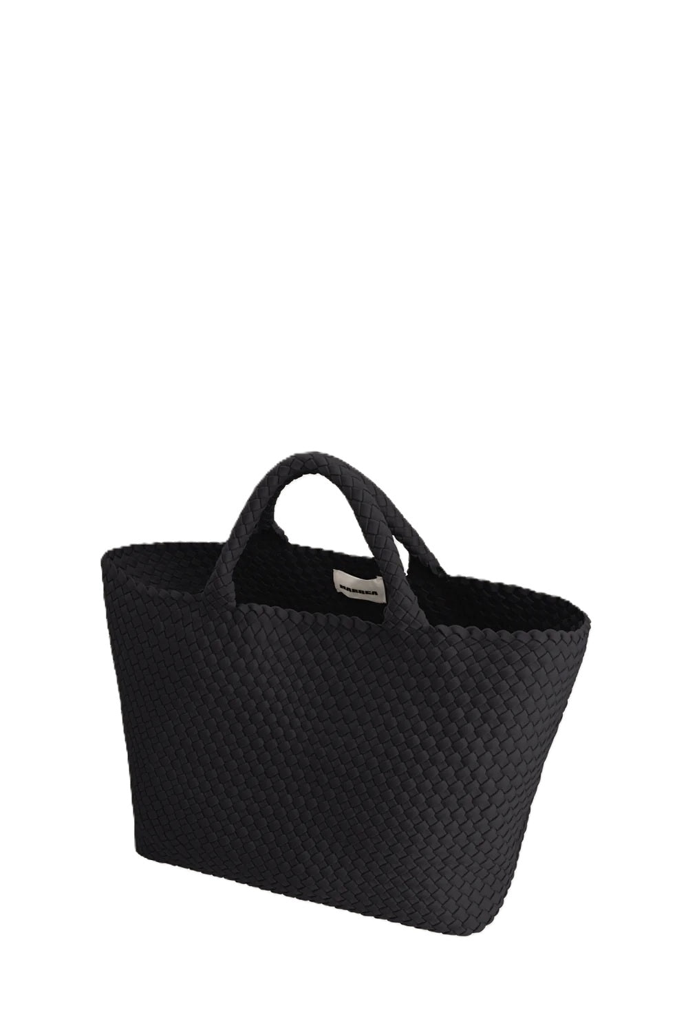 Tasche-Marrea-Large-Di-Nero-Gewebt-Schwarz