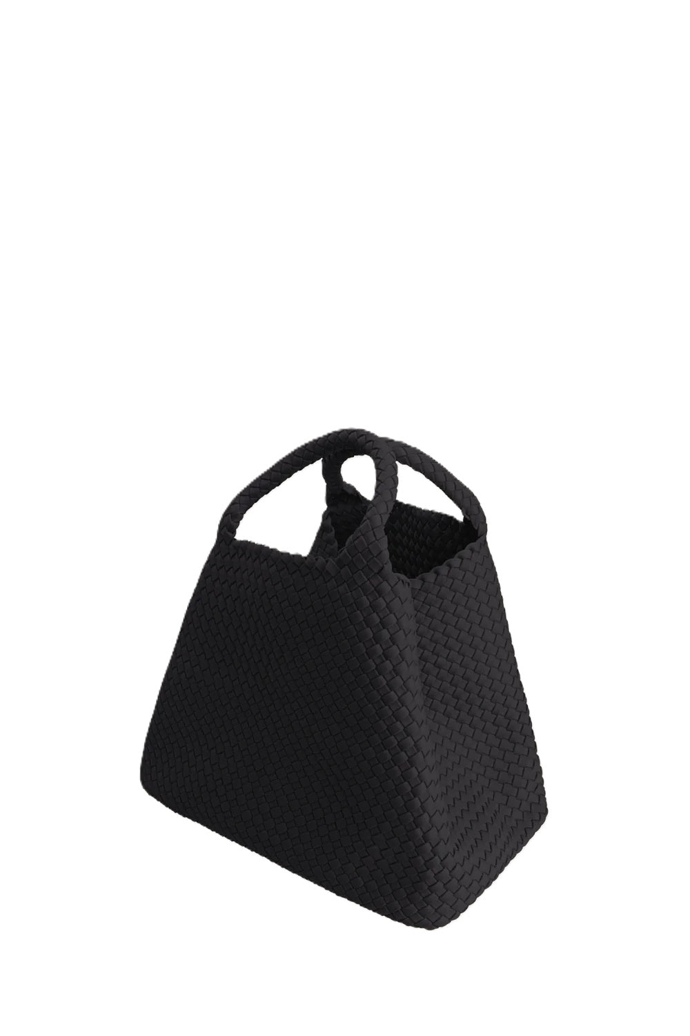 Tasche-Marrea-Large-Di-Nero-Gewebt-Schwarz
