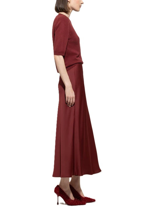 Rock-Luisa-Cerano-Maxi-Satinrock-Bordeaux-rot