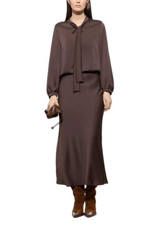 Rock-Luisa-Cerano-Maxi-Satinrock-Espresso-Braun