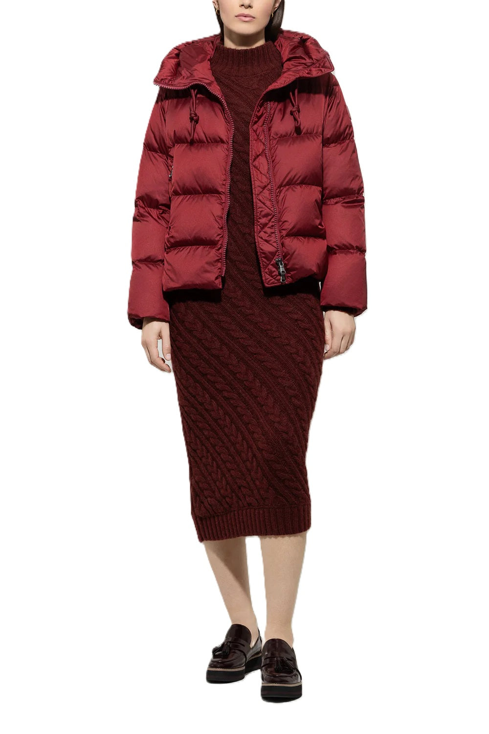 Daunenjacke-Luisa-Cerano-Outdoor-Winter-Kapuze-Berry-Red-Bordeaux