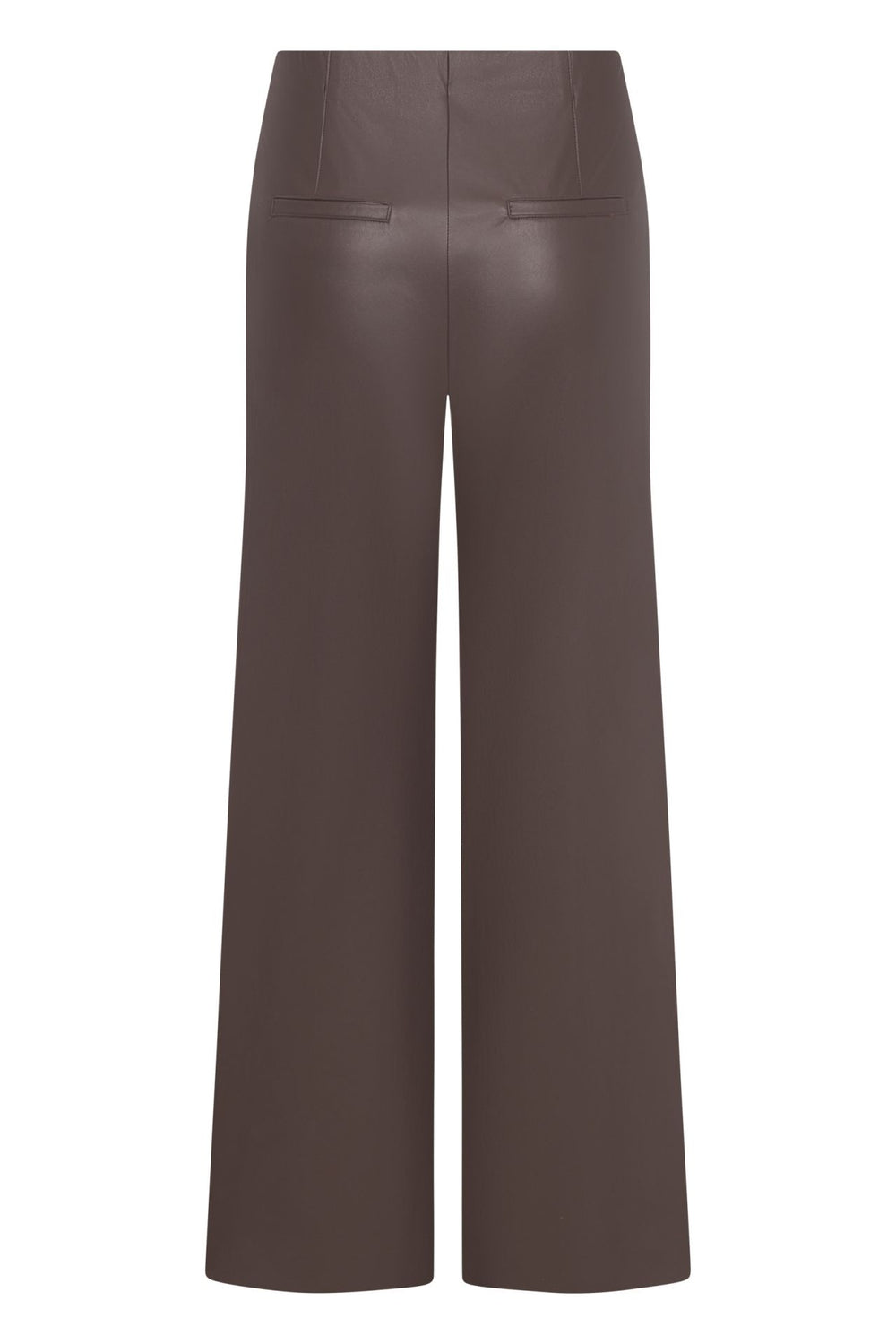 Hose-Seductive-Kimberly-Kunstleder-Nappa-weites-Bein-Braun