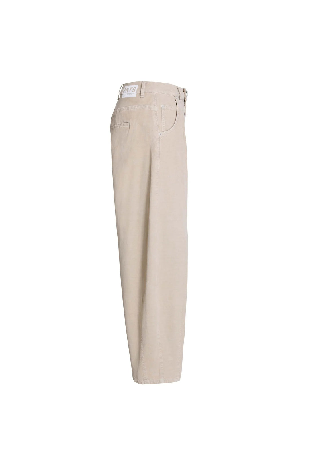 Hose-PNTS-05_THE O SHAPE-beige-Hohe Leibhoehe-Extreme O Form-Babycord