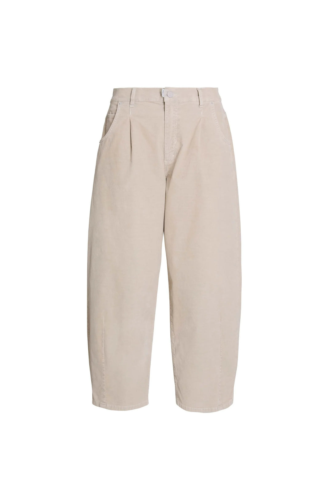 Hose-PNTS-05_THE O SHAPE-beige-Hohe Leibhoehe-Extreme O Form-Babycord