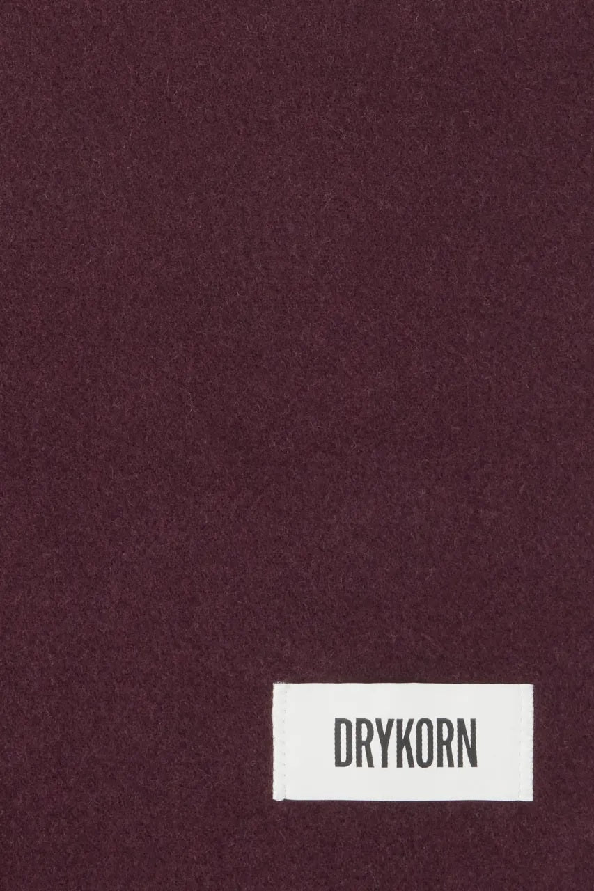 Schal-Drykorn-GAZE_4 10-Fransen-bordeaux