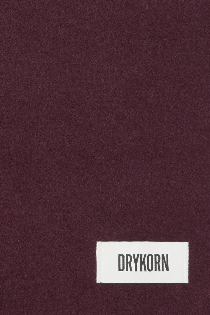 Schal-Drykorn-GAZE_4 10-Fransen-bordeaux