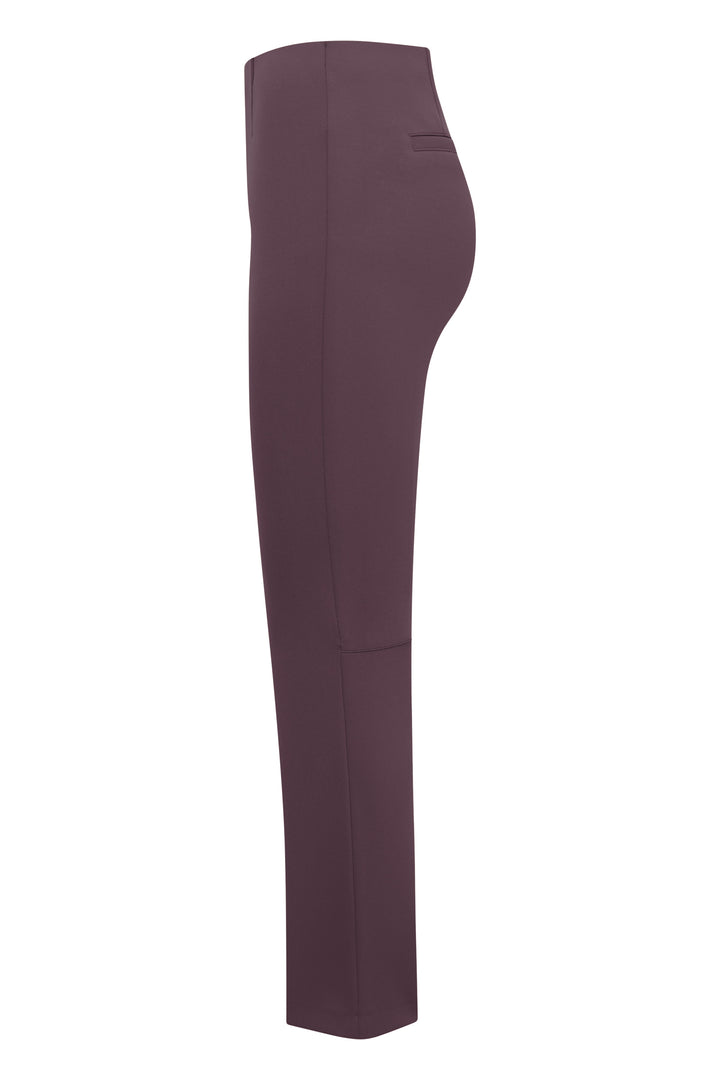 Hose-Seductive-Cindessa-Gummibund-Kick-schmal-bordeaux
