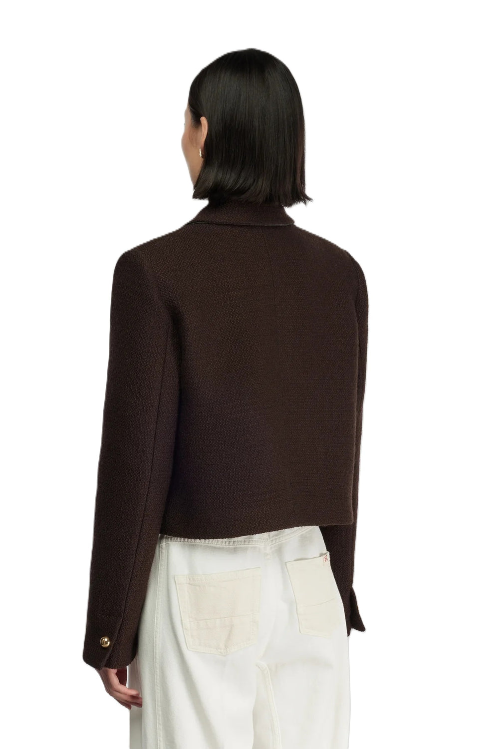 Jacke-Semicouture-Braun-Giacca-Thalie