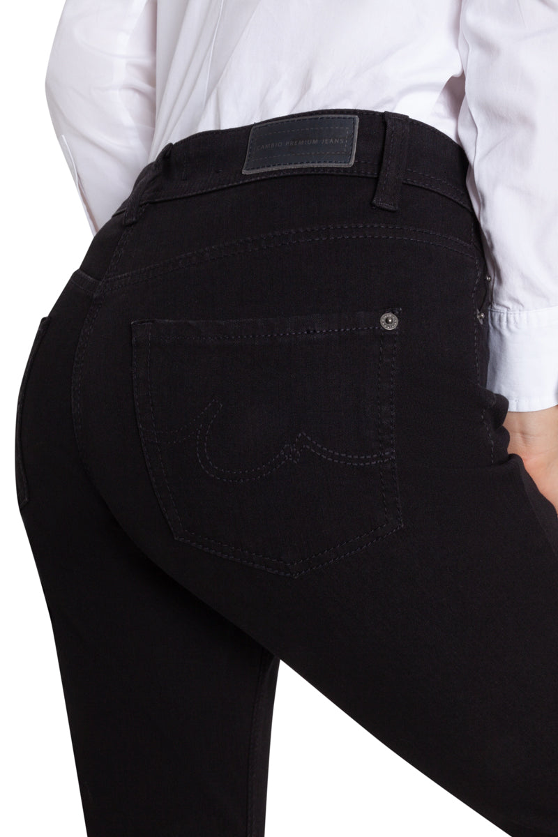 Jeans-Cambio-Parla-black denim-skinny
