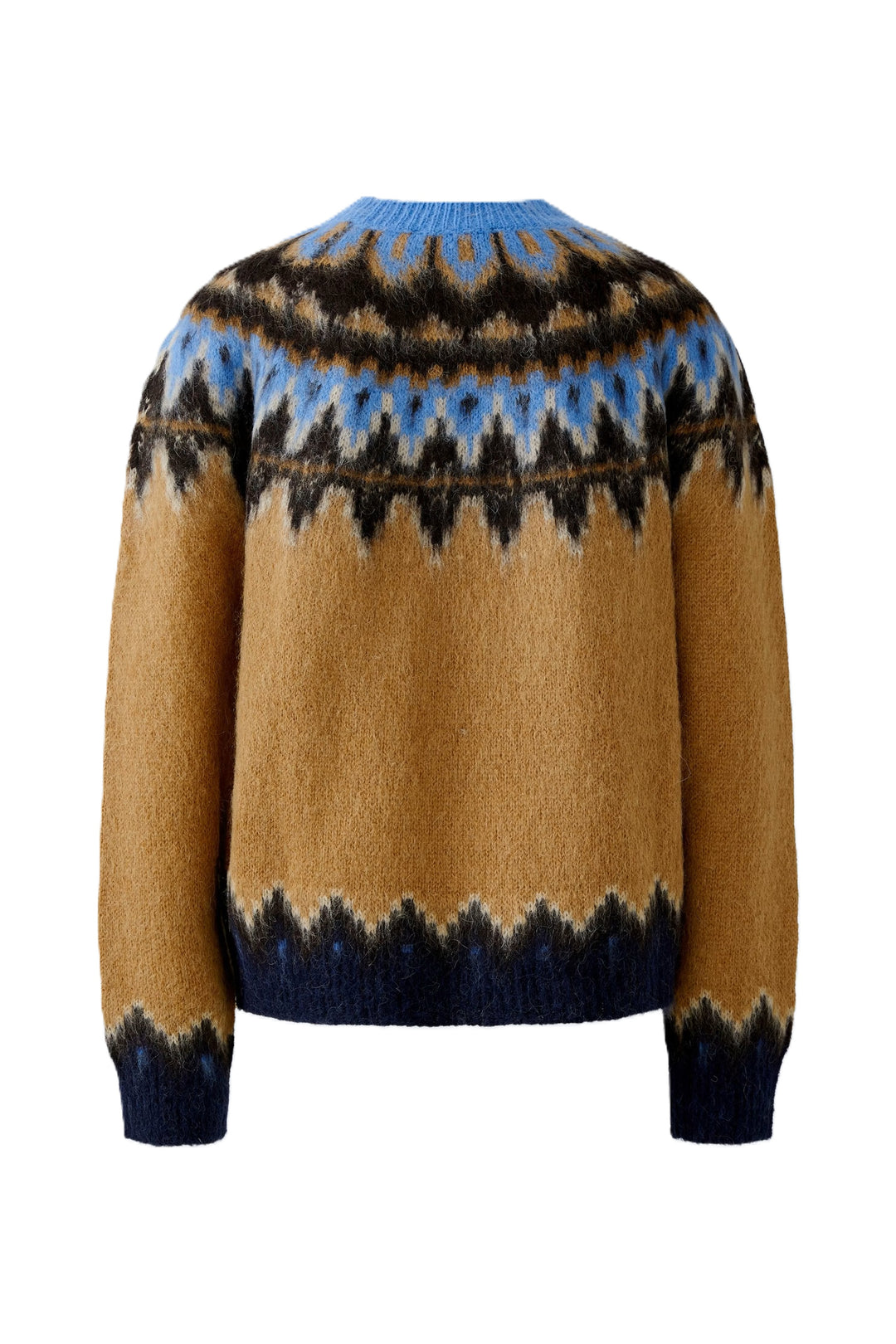 Pullover-Oui-Norweger-Alpaka-Raglanaermel-weit