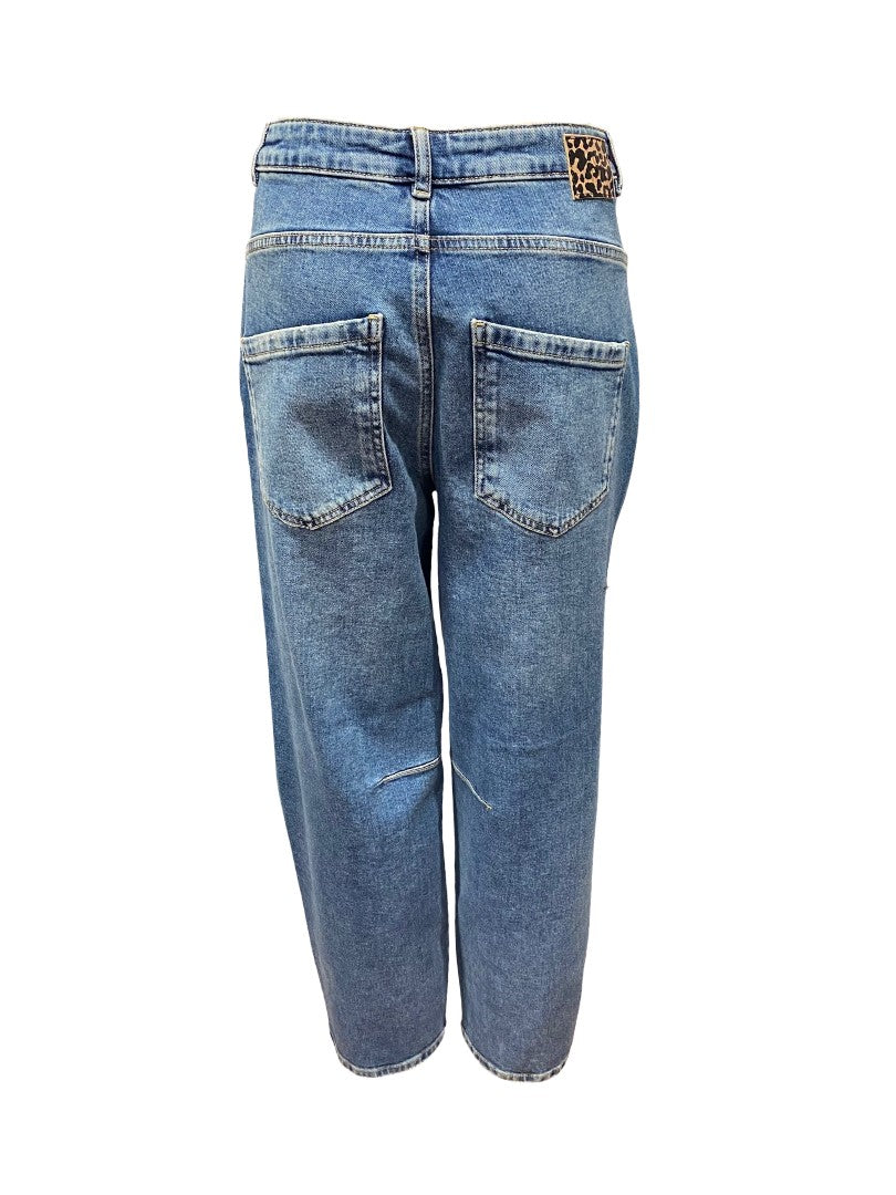 Jeans-Oui-O-Shaped-Loose-Fit-Blau