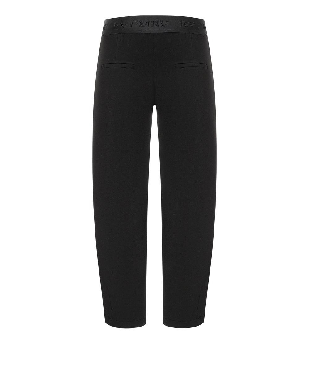 Hose-Cambio-Elena-O-Shaped-Trainingshose-Elastisch-Schwarz