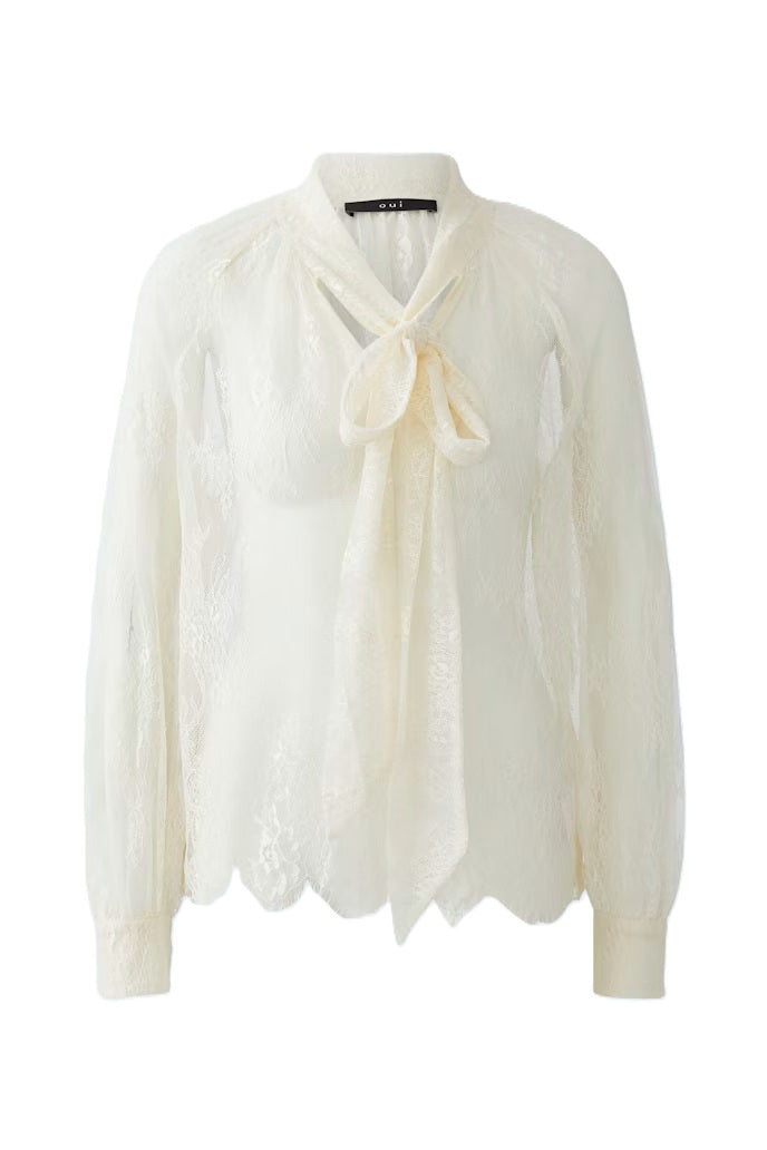 Bluse-Oui-Spitze-Schluppe-weiß-beige