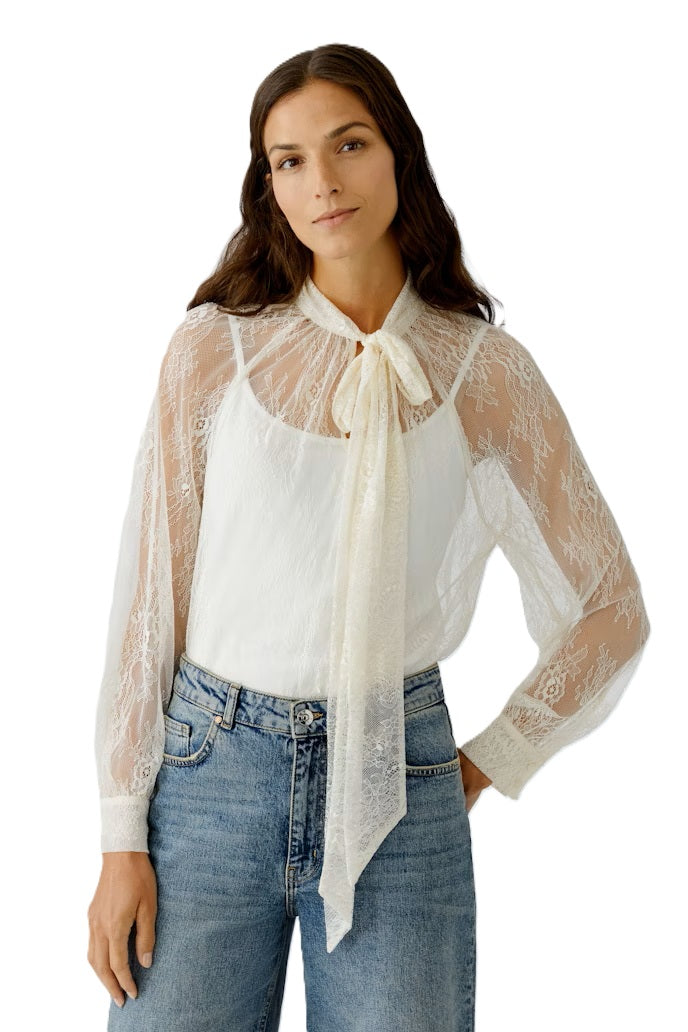 Bluse-Oui-Spitze-Schluppe-weiß-beige
