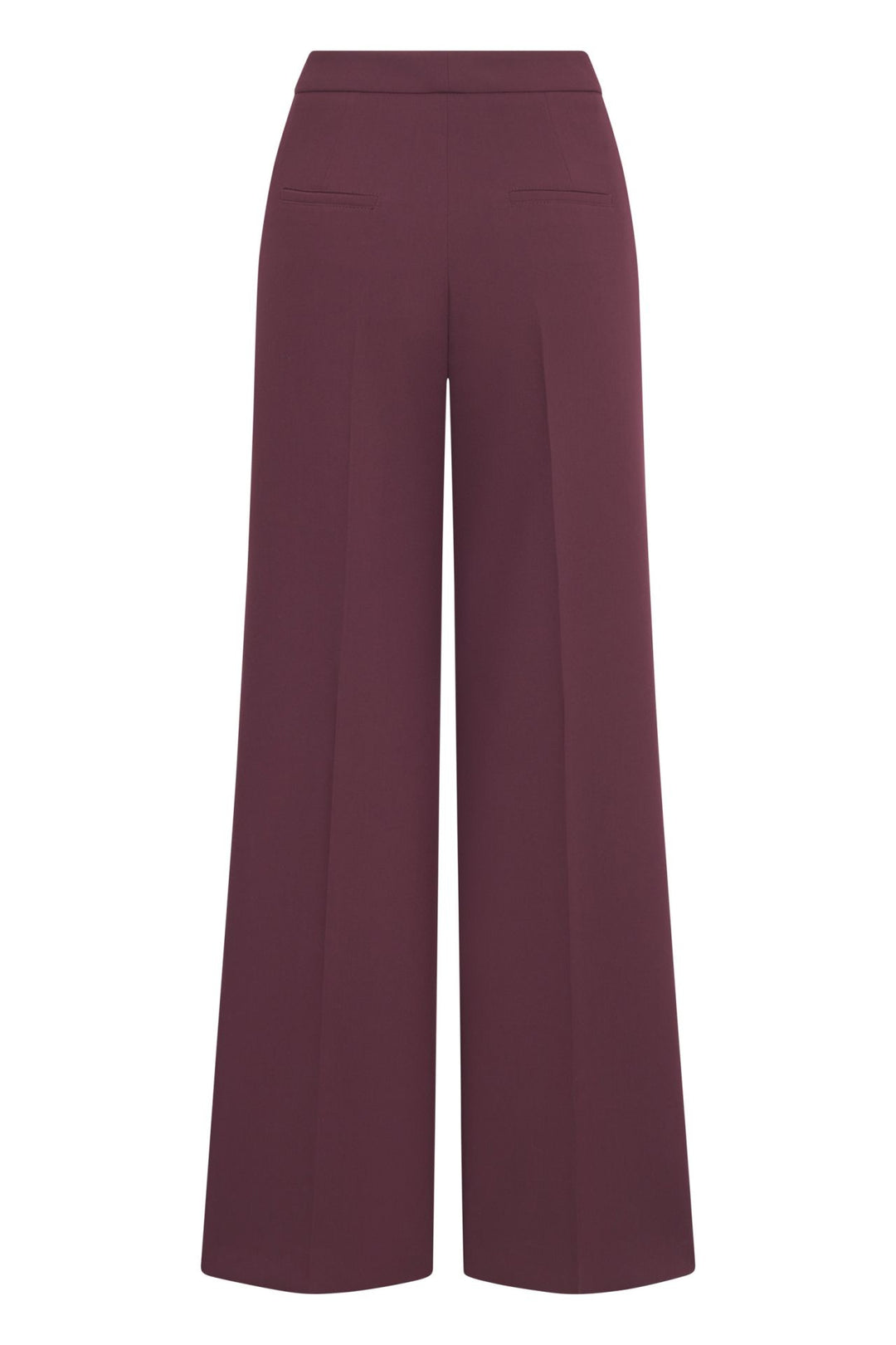 Hose-Seductive-Bridget-optical-fine-wool-Goldknöpfe-Barolo-Bordeaux-Rot