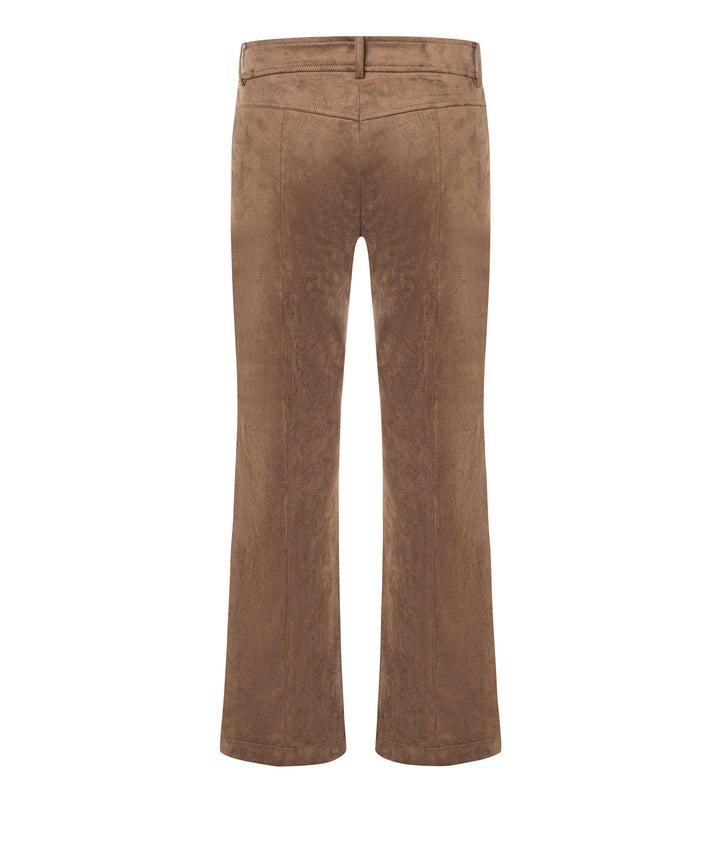 Hose-Cambio-Farah-patched pocket-Goldtrense-hellbraun-7/8 Laenge 