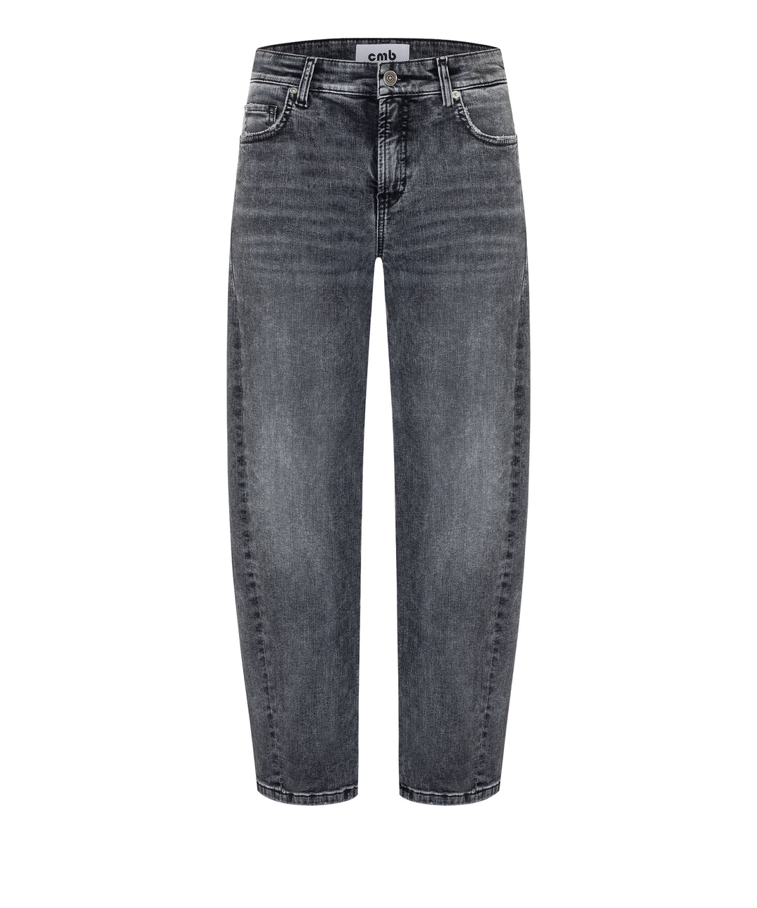 Jeans-Hose-Cambio-Oria-Weites-Bein-OShape-Cropped-ialian-grey-usesd-grau