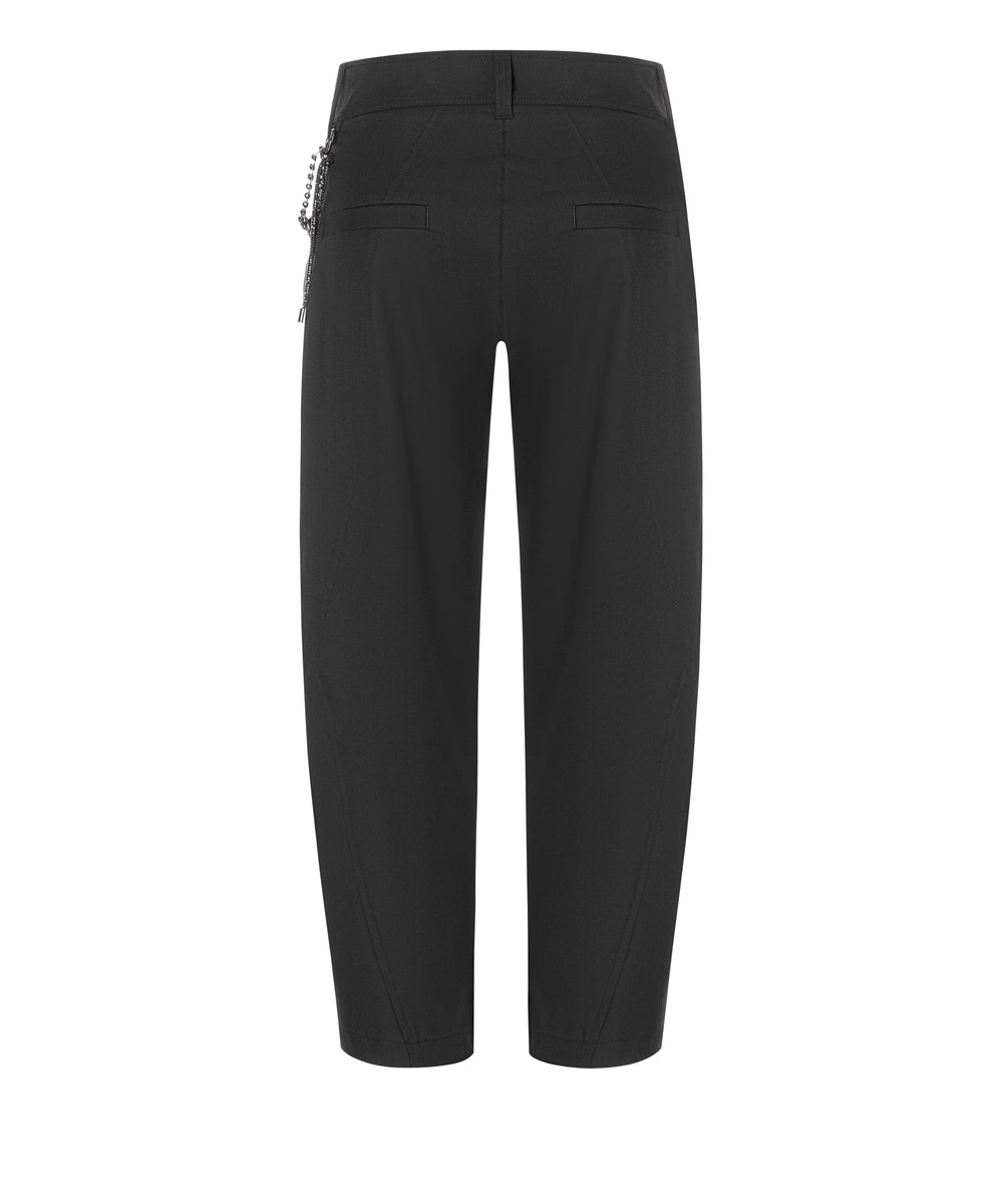 Hose-Cambio-Opalia-Charivari-Kette-verkürtzte-Länge-o-Shape-Schwarz