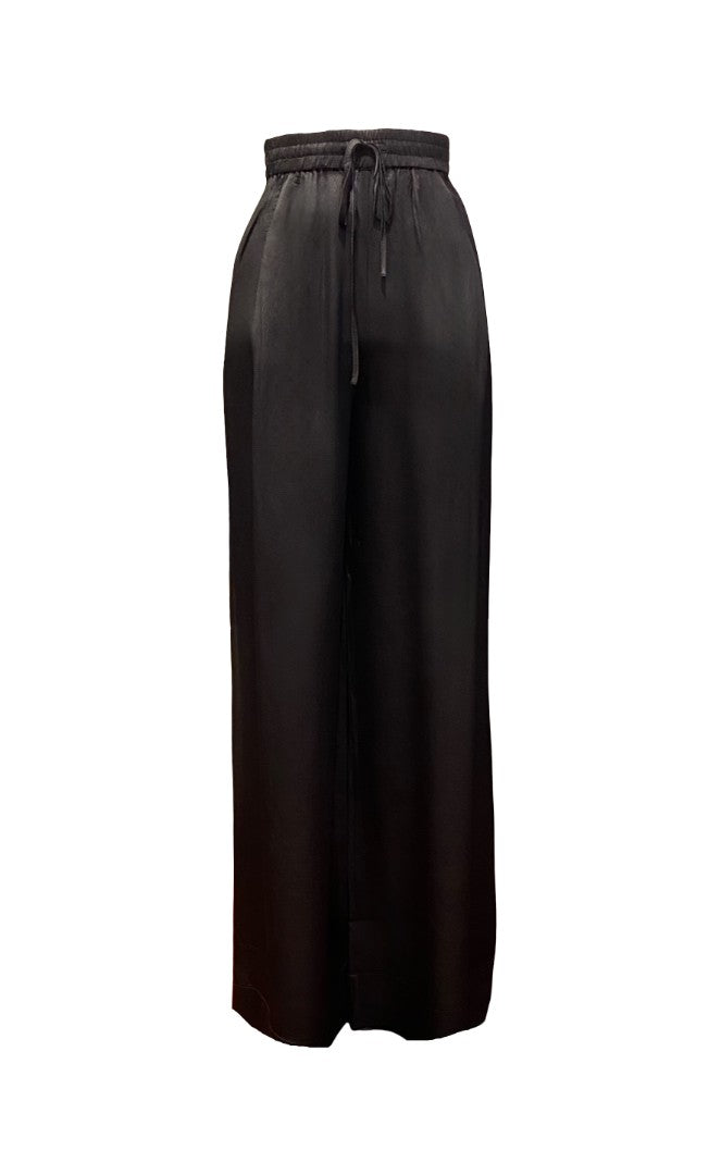 Hose-Essentiel-Antwerp-Irving-Kordelzug-weites-Bein-schwarz