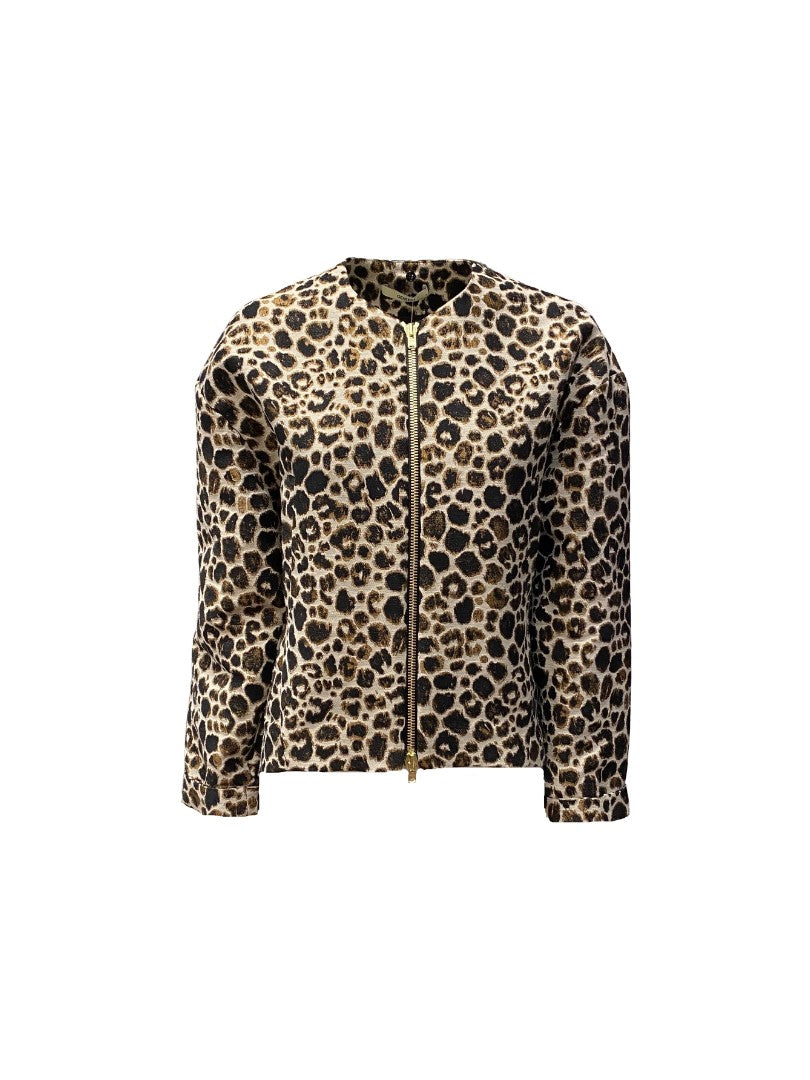 Jacke-Odeeh-braun-leo-Blouson
