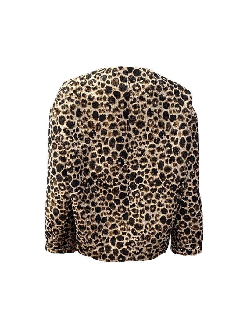 Jacke-Odeeh-braun-leo-Blouson