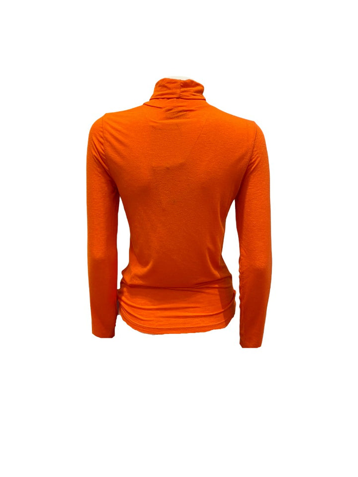 Pullover-Essentiel Antwerp-Jertice-orange-dünn