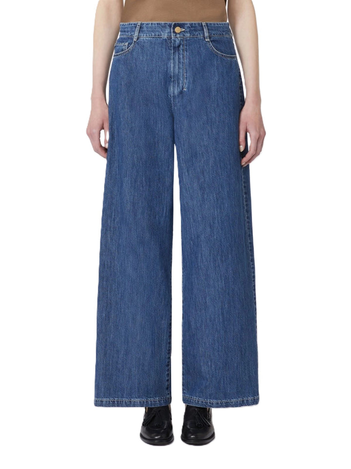 S Max Mara-Jeans-SMMZEUS-nachtblau-gerades Bein