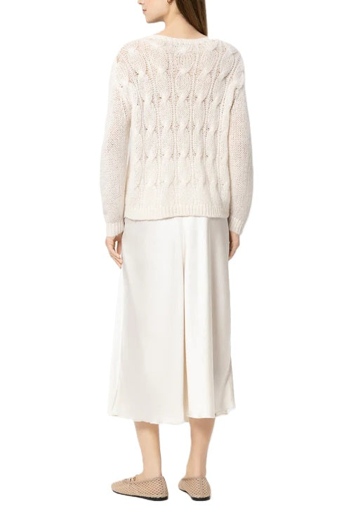 Pullover-Luisa-Cerano-Strick-Federn-Alpaka-creme-weiß