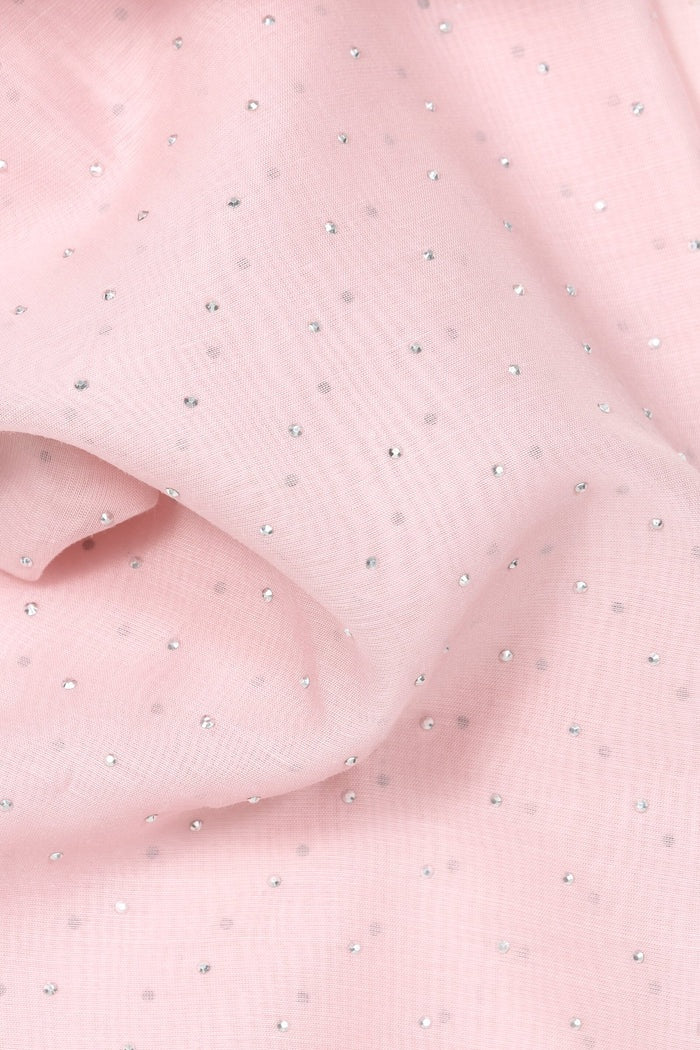 Tuch-Luisa-Cerano-Glitzerstein-Quadrat-rosa-pink