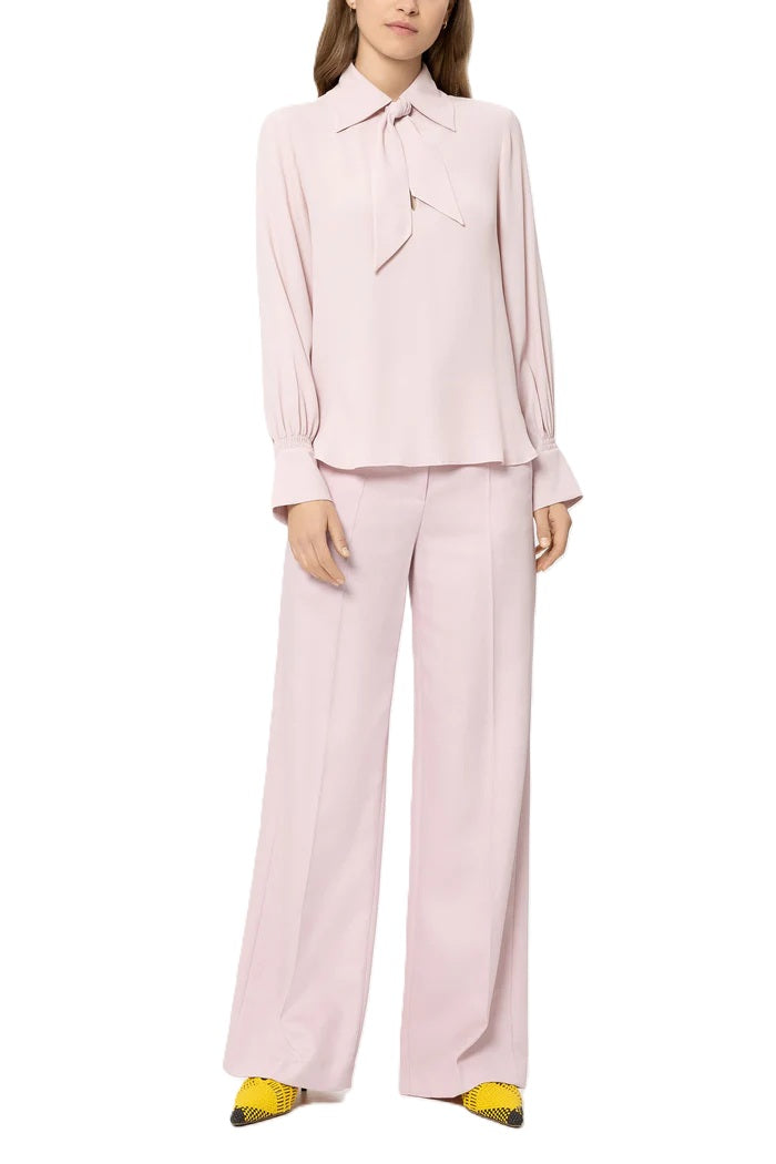 Hose Luisa Cerano-Anzugshose-weites-Bein-lang-pink-rosa-blush