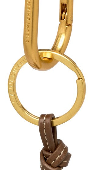 Charm-Gianni-Charini-Blume-Handtasche-Deko-gold-rosa