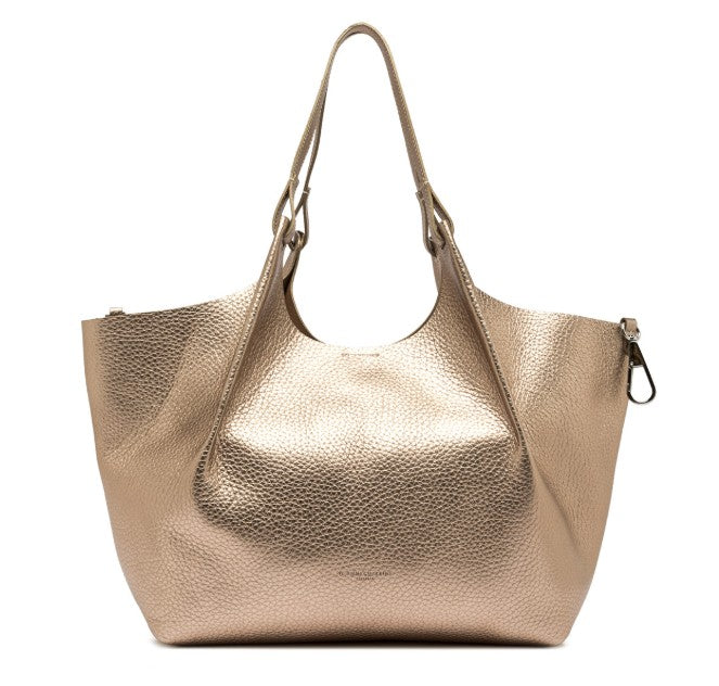 Tasche-Gianni-Chiarini-DUA-Echtleder-mirrage-clay-gold