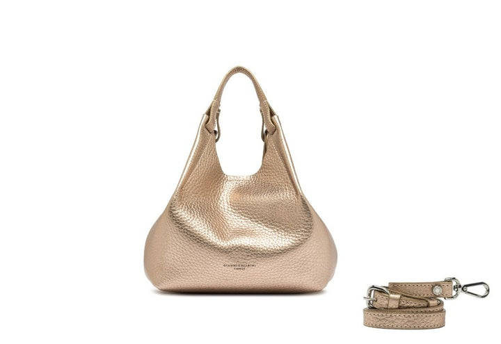 Tasche-Gianni-Chiarini-DUA-Echtleder-mirrage-clay-gold