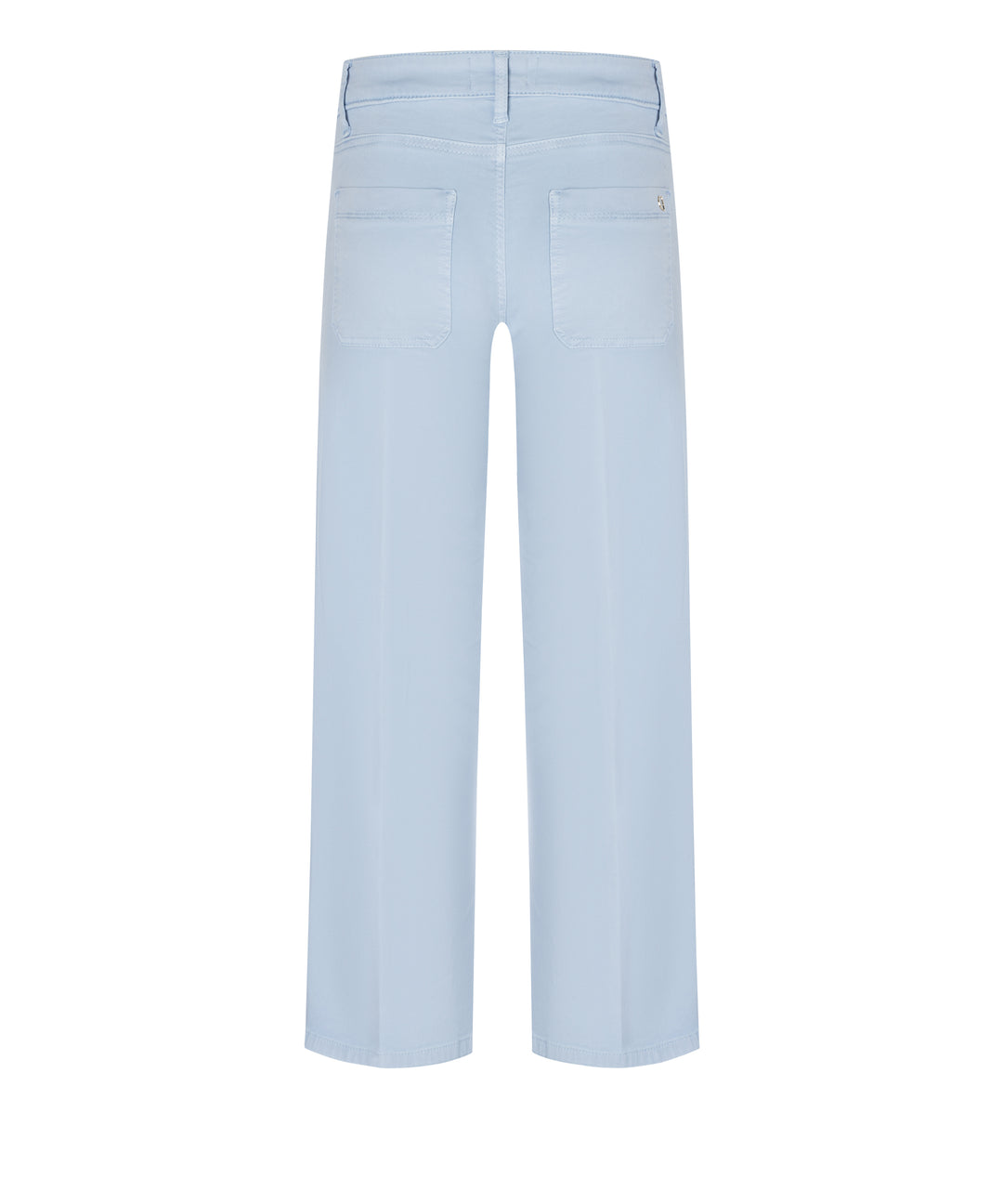 Hose-Cambio-Tess cropped-blau-gerade Form-vekuerzt