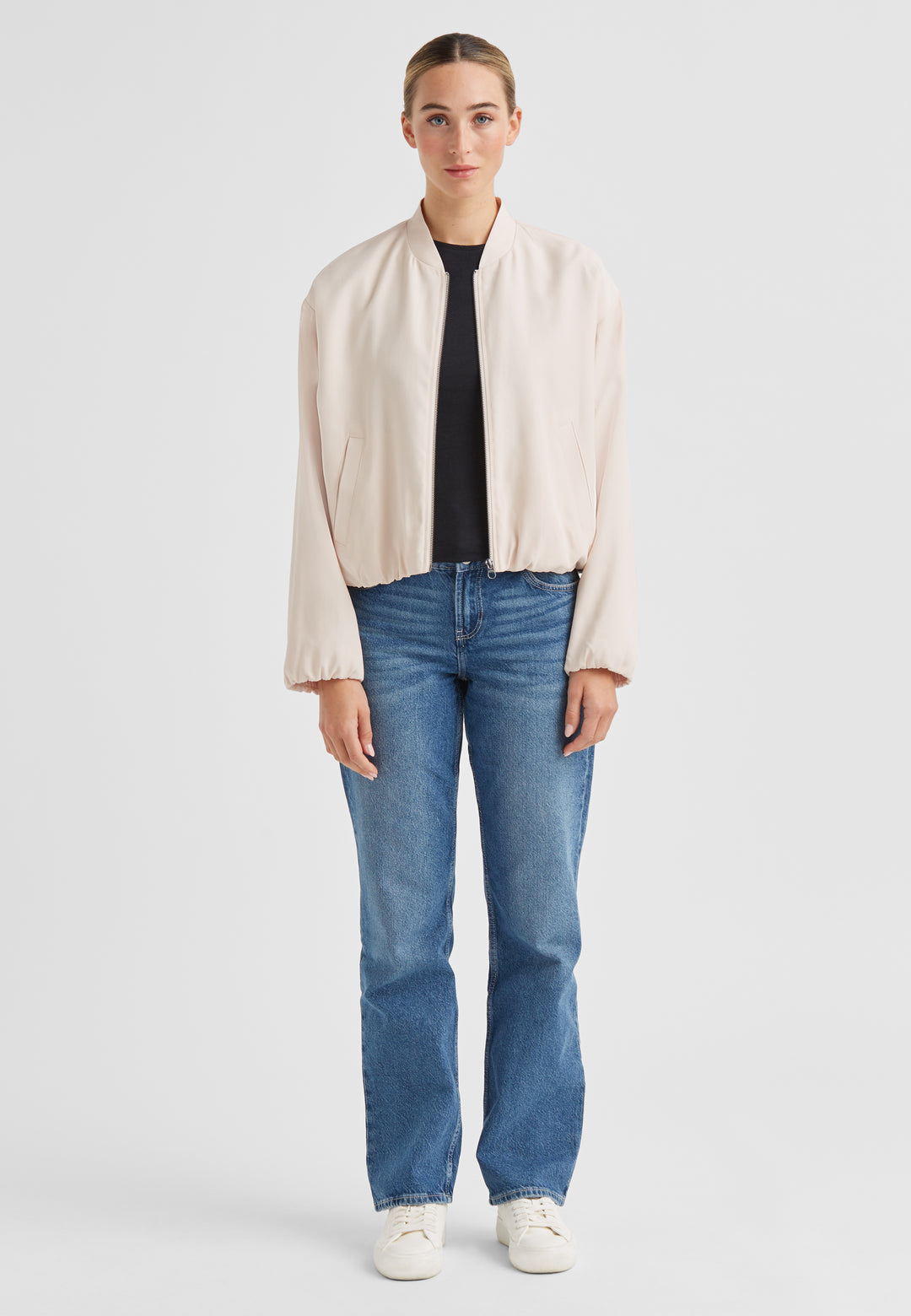 Jacke-Milestone-MSYuki-Zip-Blouson-Collegekragen-ecru