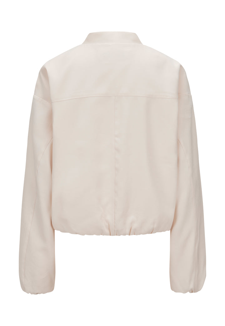 Jacke-Milestone-MSYuki-Zip-Blouson-Collegekragen-ecru