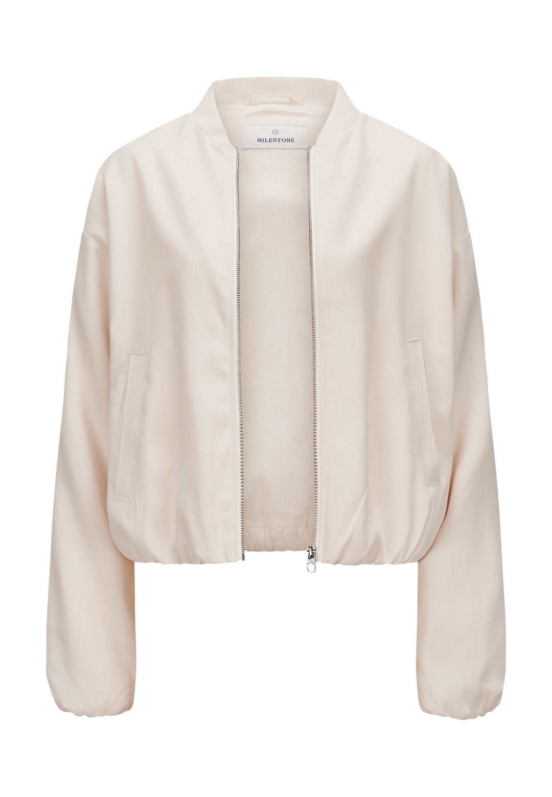Jacke-Milestone-MSYuki-Zip-Blouson-Collegekragen-ecru
