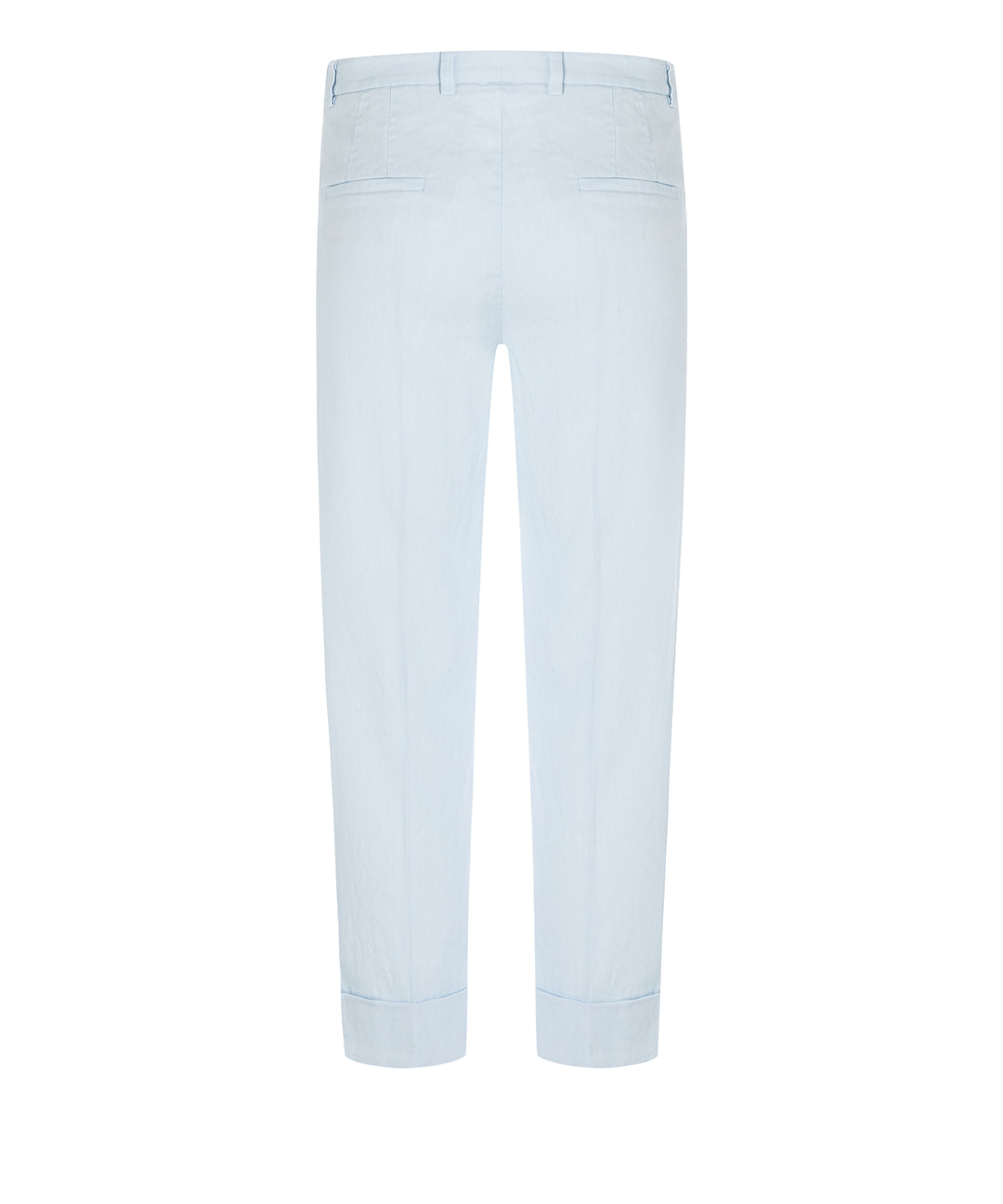 Hose von Cambio Krystal in hellblau. Zip und Riegel in schmaler Form und Aufschlag. Schöne leichte Sommerware. 