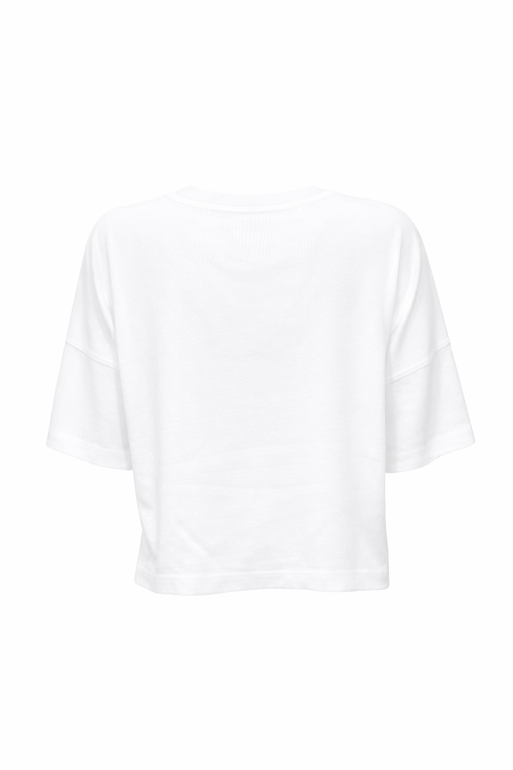 Halbarm Shirt von FFC in weiß aus ganz angenehmer Ware in Baumwolle und 3/4 Ärmel.